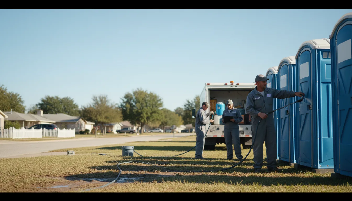 Long-Term Portable Toilet Rental in Montebello, CA near me